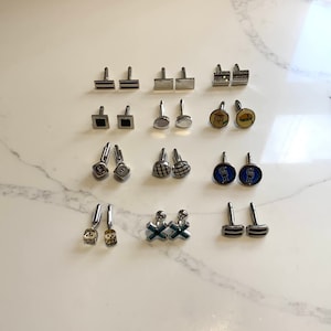 Cuff links, Various Styles