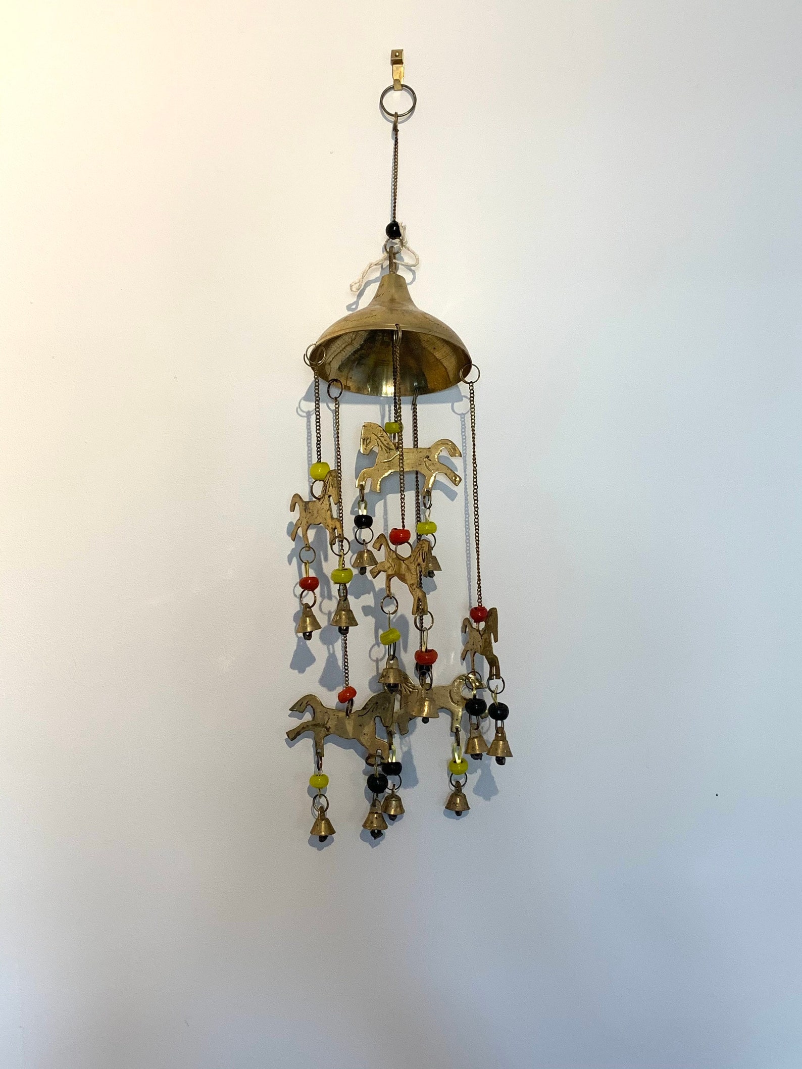 Vintage Brass Wind Chimes Etsy