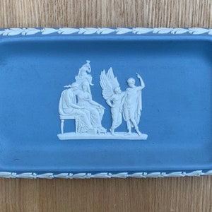 Prato/prato retangular Wedgwood Jasperware