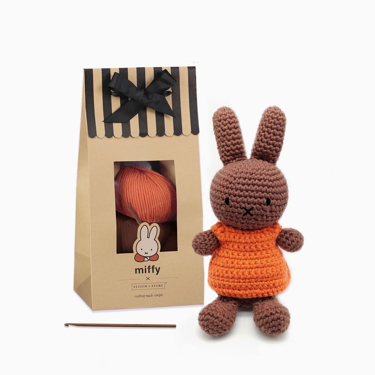 Crochet Kit, Melanie from Miffy and Friends, Stuffed Animal Toy