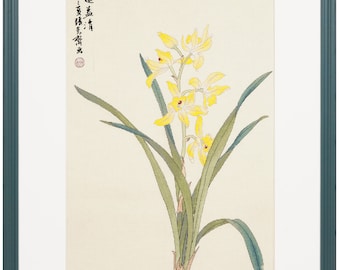 Counted Cross Stitch Kit, "Orchids Scent", Xiu Crafts, botanical, orchid cross stitch, garden cross stitch, premium quality, elegant decor