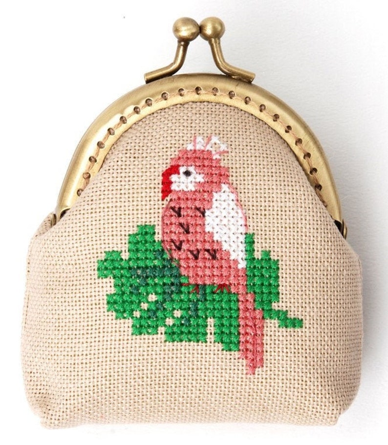 Clasp Purse Kit DIY Purse Kit Cross Stitch Kit Fun Cross Etsy Sweden