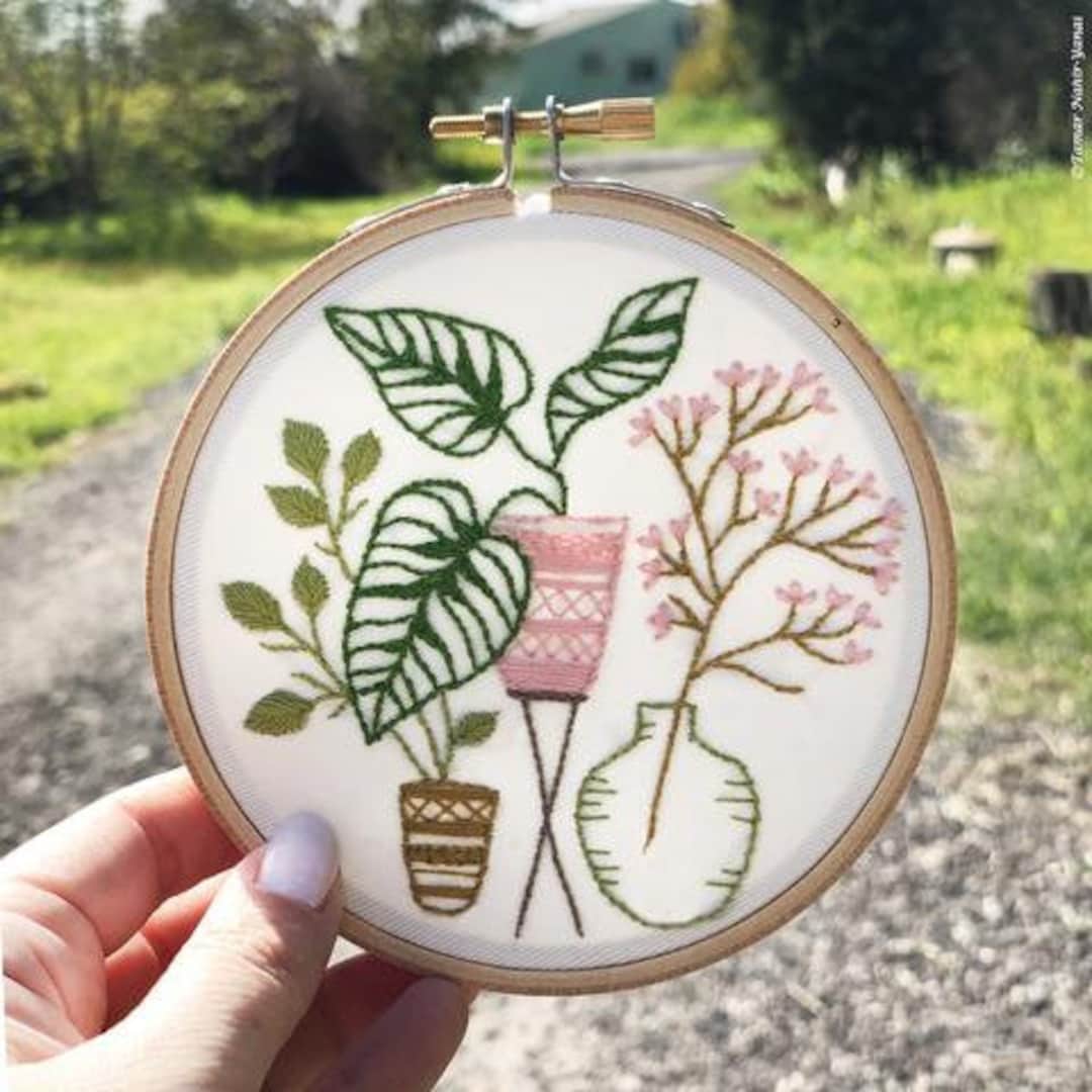 Teen Crafts and Staff - Embroidery