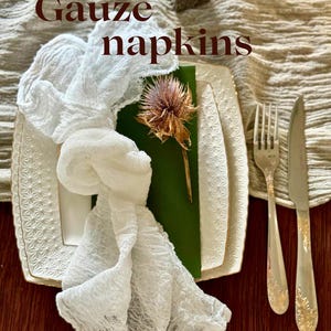 Hand Dyed Napkins Light Cotton Napkins Cheesecloth Napkins Gauze Napkins Wedding Napkins Baby Shower Table Centerpiece Cheese Cloth Napkins