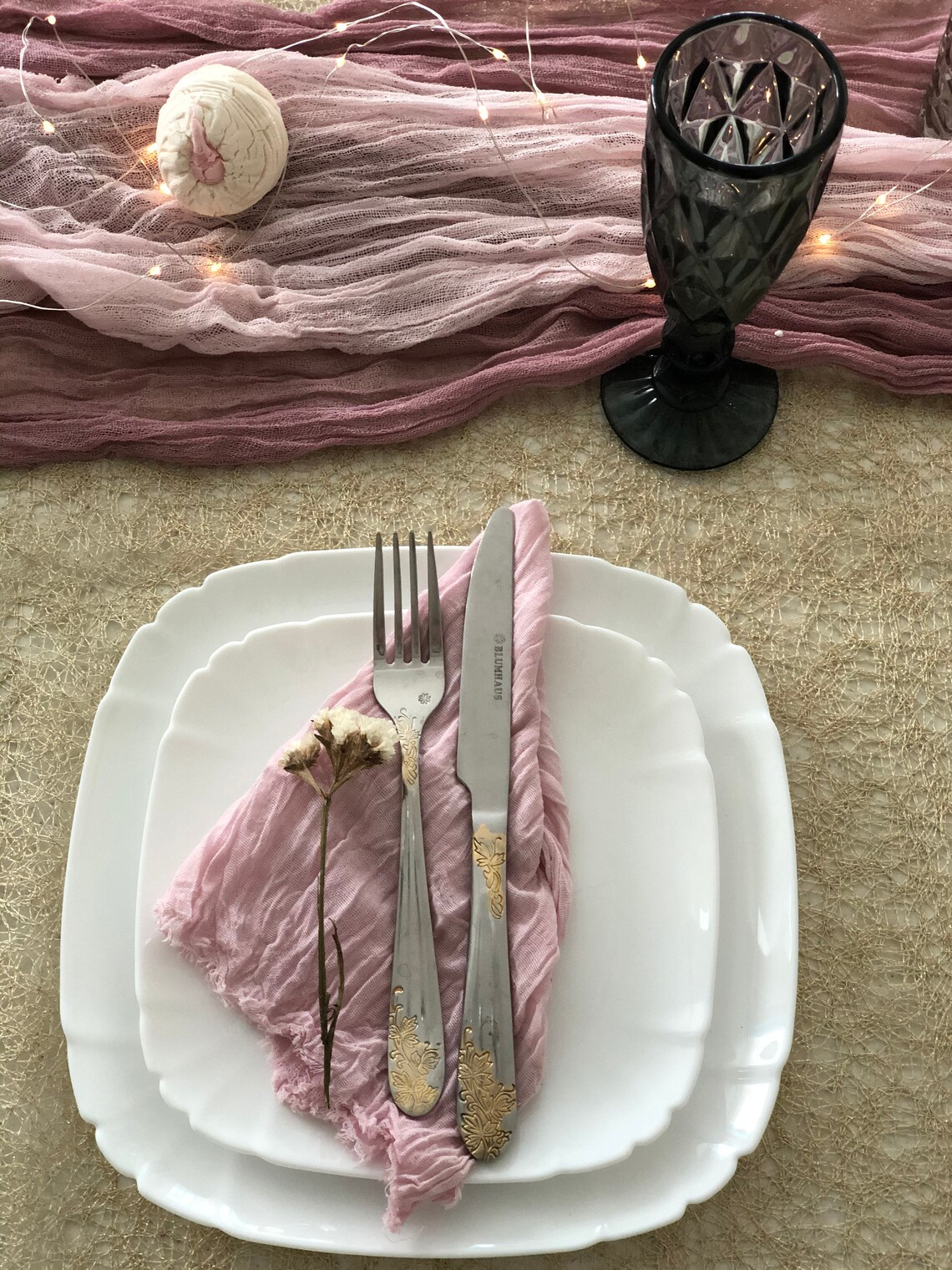 Dusty Rose Cheese Cloth Napkins Set of 4 Any Color Neutral Etsy