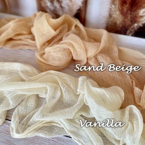 Wedding Cheesecloth Table Decor Hand Dyed Gauze Table Runner Wedding Table Centerpiece Modern Sheer Bridal Shower Runner Baby Shower Decor