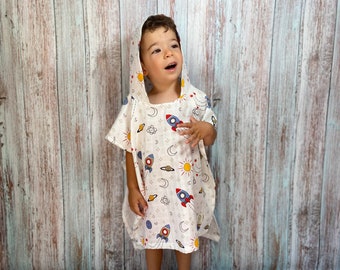 baby boy poncho towel