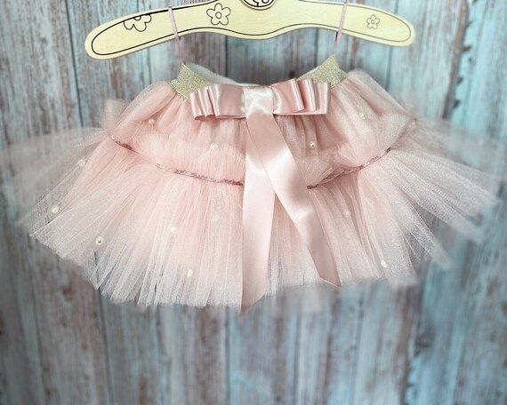 rose gold tutu skirt