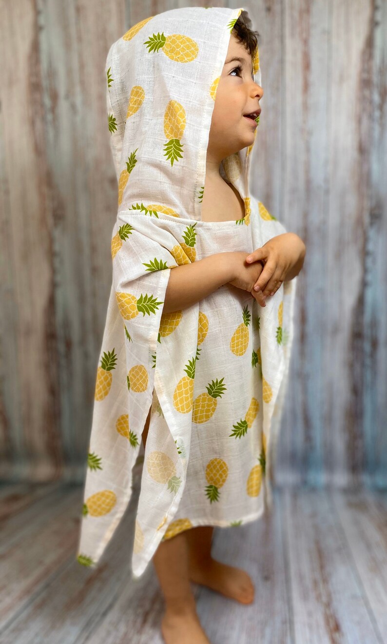 Baby Beach Poncho Todler Towel Poncho Kids Beach Cover Up Etsy