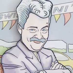 3D Car Dealer Greeting Card: Handmade Swiss  Toni Illustration 6x4"