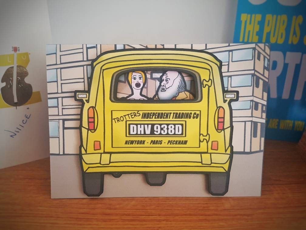 Only Fools and Horses Inspired Handmade 3D Greeting Card Etsy