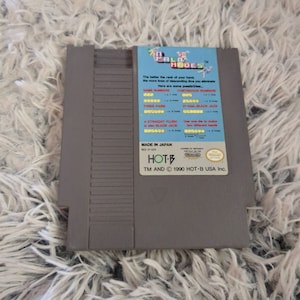 Nintendo Palamedes Game NES - 1990 Original Game Cartridge - Nintendo Entertainment System - Retro Vintage Video Game