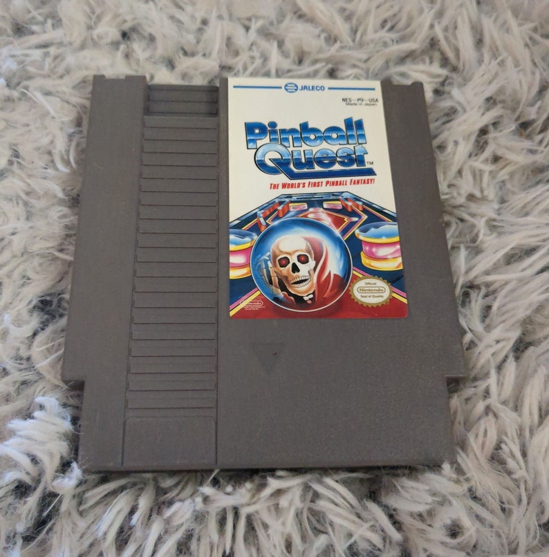 Nintendo Pinball Quest NES 1989 Original Game Cartridge Nintendo