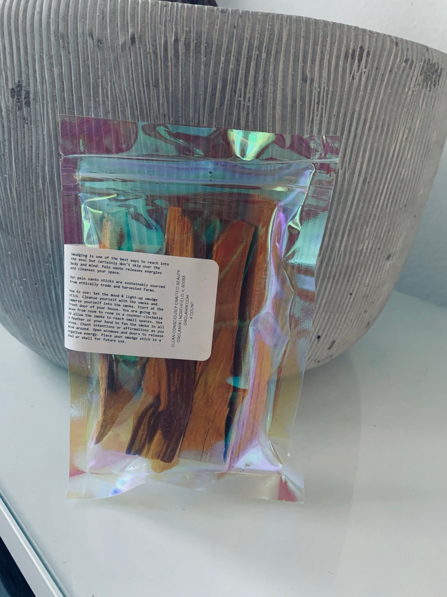 Lot de 4 Bâtons Palo Santo