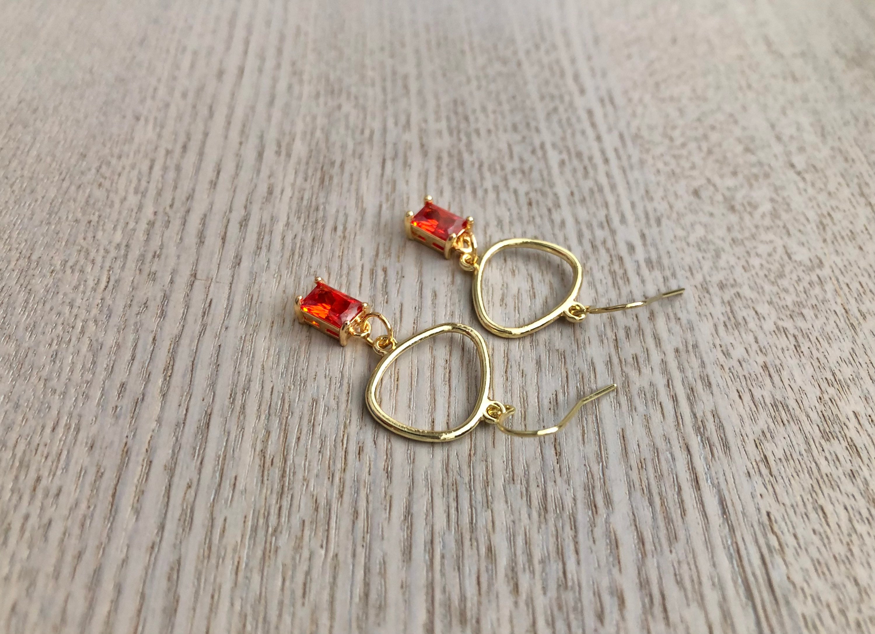 Gold Plated Long Dangle Earrings Sparkly Earrings Boho Etsy Italia