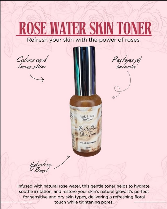 Tea Tree RoseWater Skin Toner 12 oz.