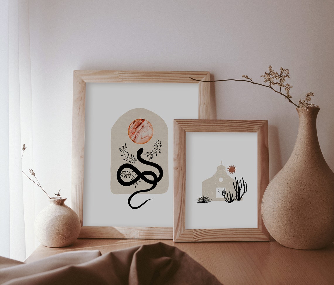 Abstract Art Abstract Wall Art Modern Wall Art Bedroom Wall | Etsy