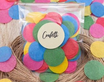 XL Biodegradable Wedding Confetti |  Colourful Confetti | Eco Friendly Wedding Toss | 20–120 + Guests