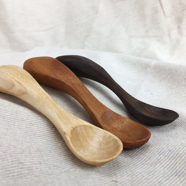 100-Piece Mini Wooden Spoons - Natural Wood Tasting Spoons For Ice Cream, Desserts & Crafts