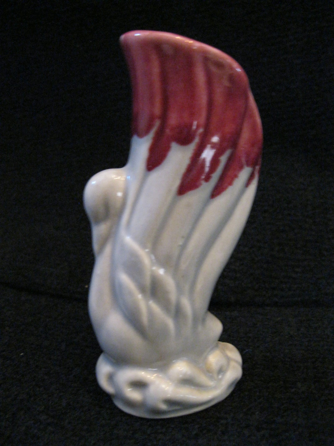 Vintage Shawnee USA Pottery Swan Vase 725 Small Etsy