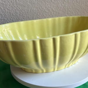 Haeger USA Vintage Planter Yellow