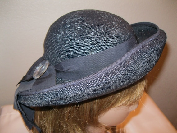 Original Roberta Bernay's  Vintage Roll Brim Wome… - image 1