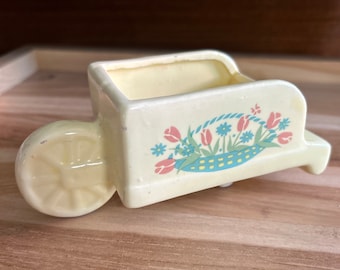 Small Flower Pot Wheelbarrow Vintage