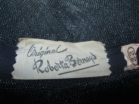 Original Roberta Bernay's  Vintage Roll Brim Wome… - image 5