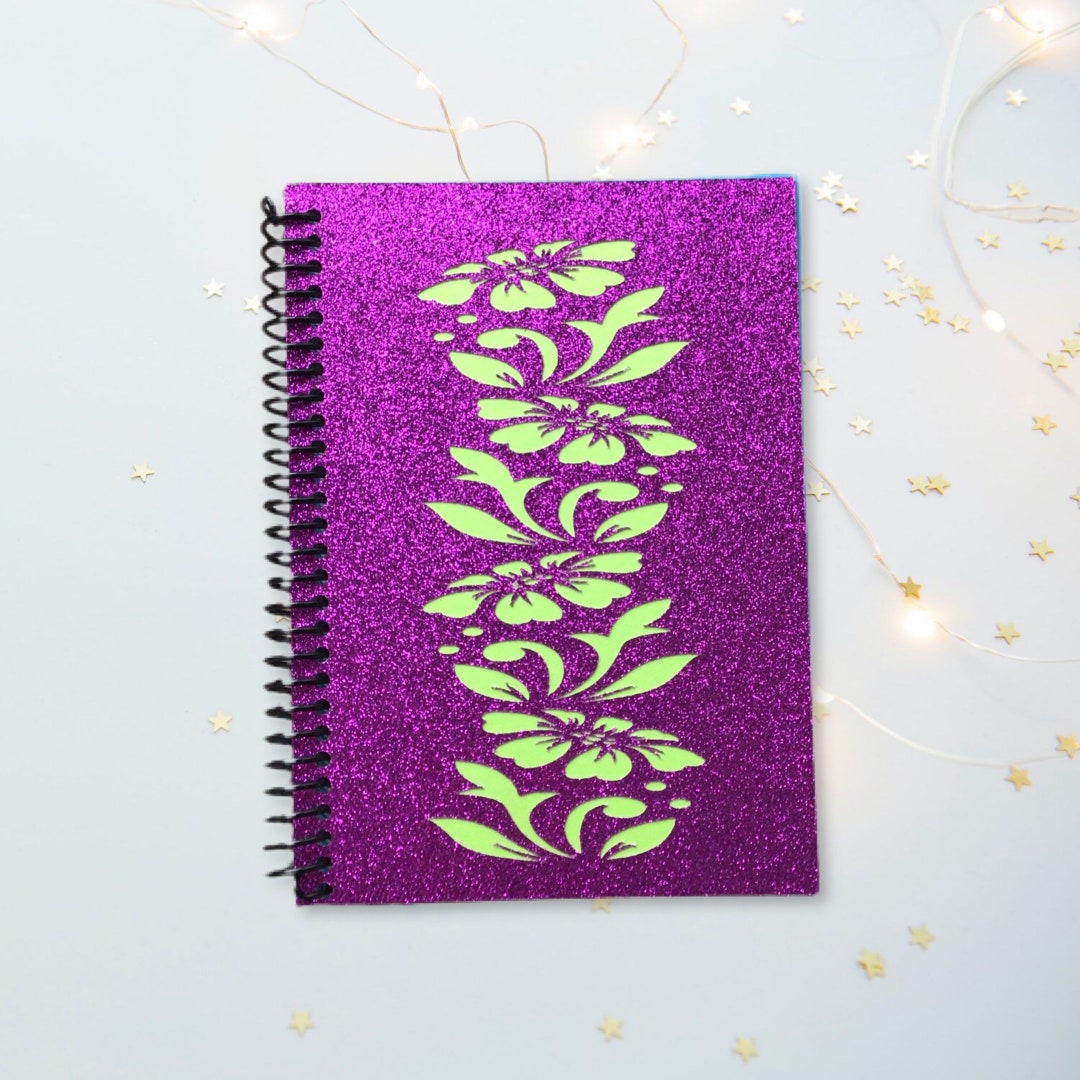 Tropical Hibiscus Flower Journal College Ruled - Etsy