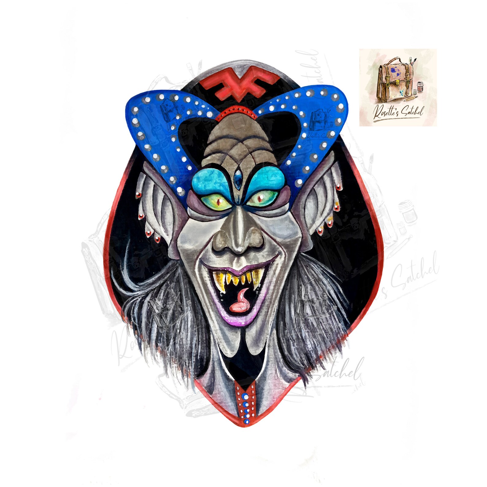 Dracula Wall Art Home Decor Halloween Print Retro Dracula Etsy