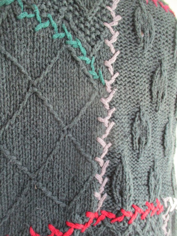 90's Ramie Hand - Knit Sweater - image 2