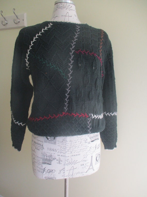 90's Ramie Hand - Knit Sweater - image 1