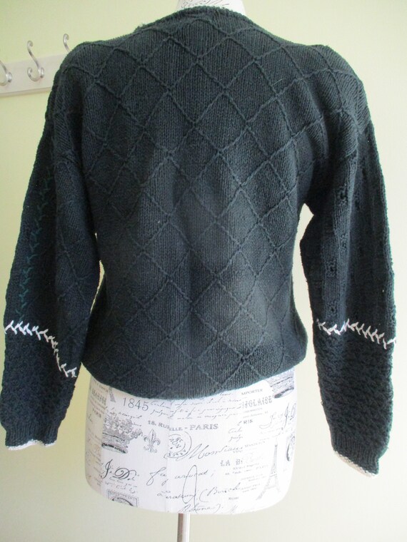 90's Ramie Hand - Knit Sweater - image 4