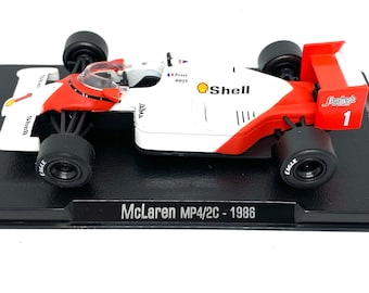 1 43 Scale Model Of A Mclaren Mp4 2c F1 Car As Raced By Alain Etsy Finland