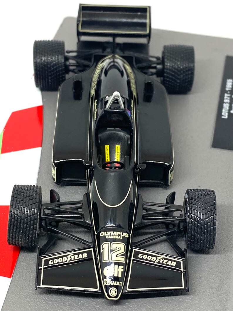 Atlas 1/43 – Lotus 97T 1985 D'Ayrton Senna – Miniature F1 Neuve Sous Blister