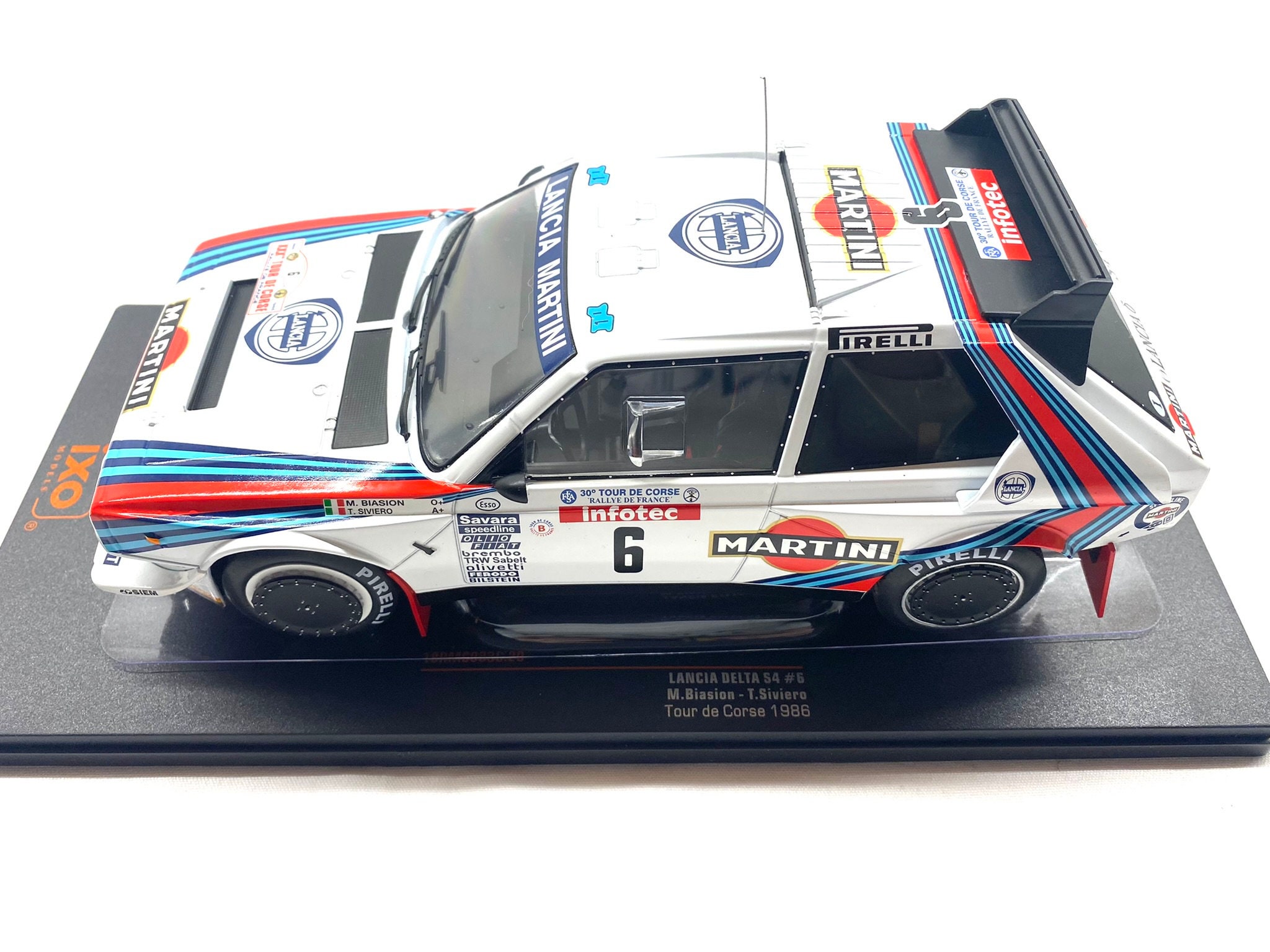 Stunning 1:18 Scale IXO Model of a Lancia Delta S4 Rally Car - Etsy