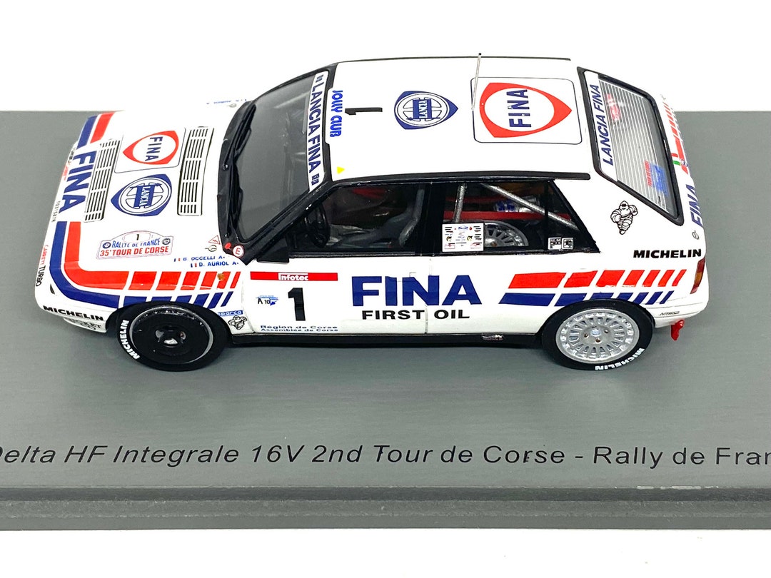 Stunning 1:43 Scale Spark Model of a Lancia Delta Rally Car as Driven by D  Auriol in 1991 - Etsy