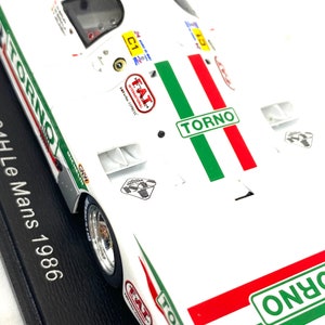 SPARK 1/43 Raceland RS1503 Porsche Brun 962C #38 WSC Norisring 1986