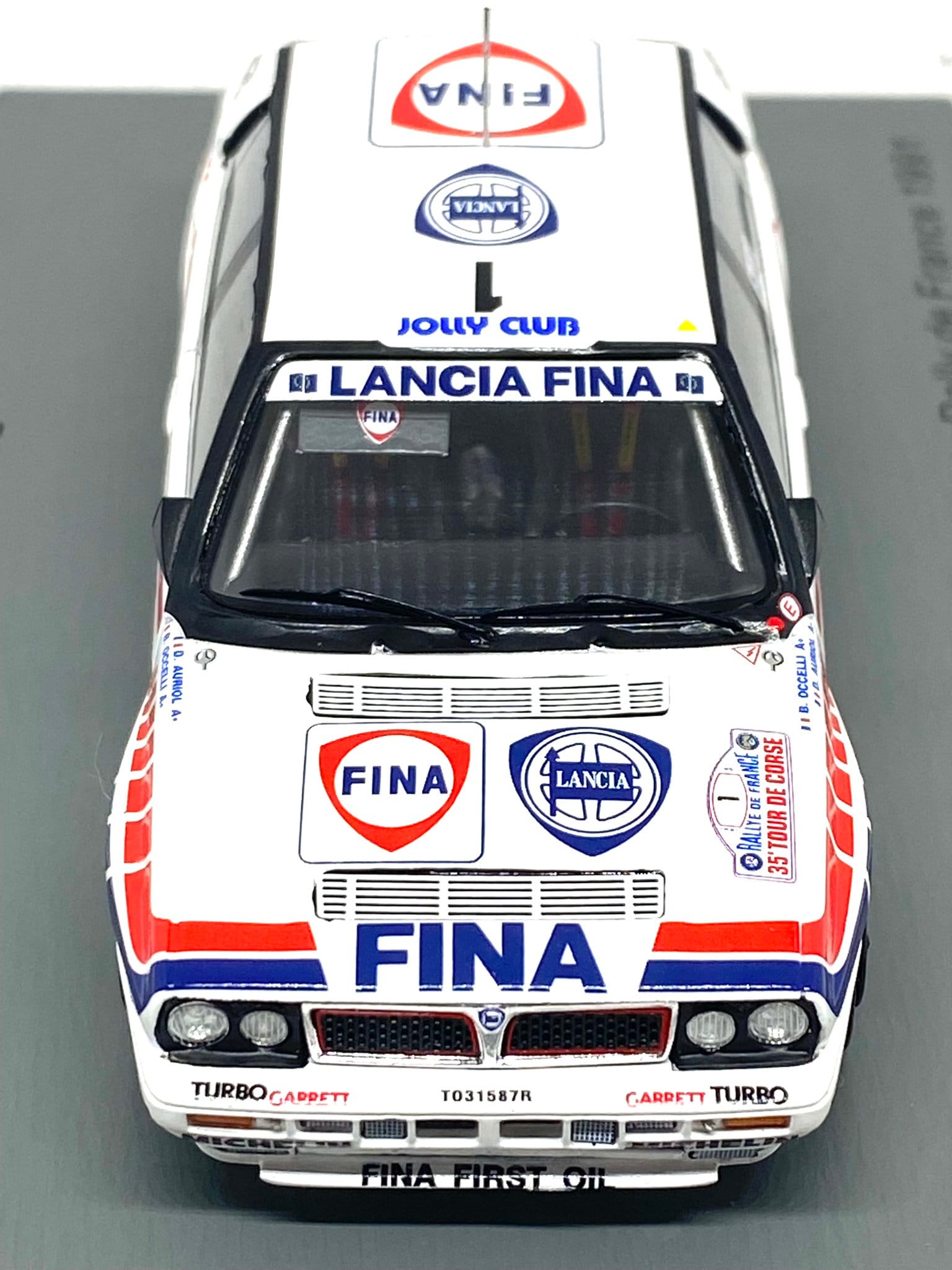 Stunning 1:43 Scale Spark Model of a Lancia Delta Rally Car as