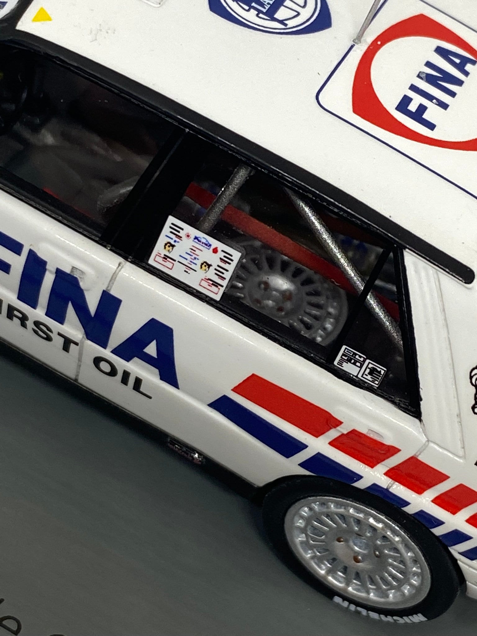 Stunning 1:43 Scale Spark Model of a Lancia Delta Rally Car as