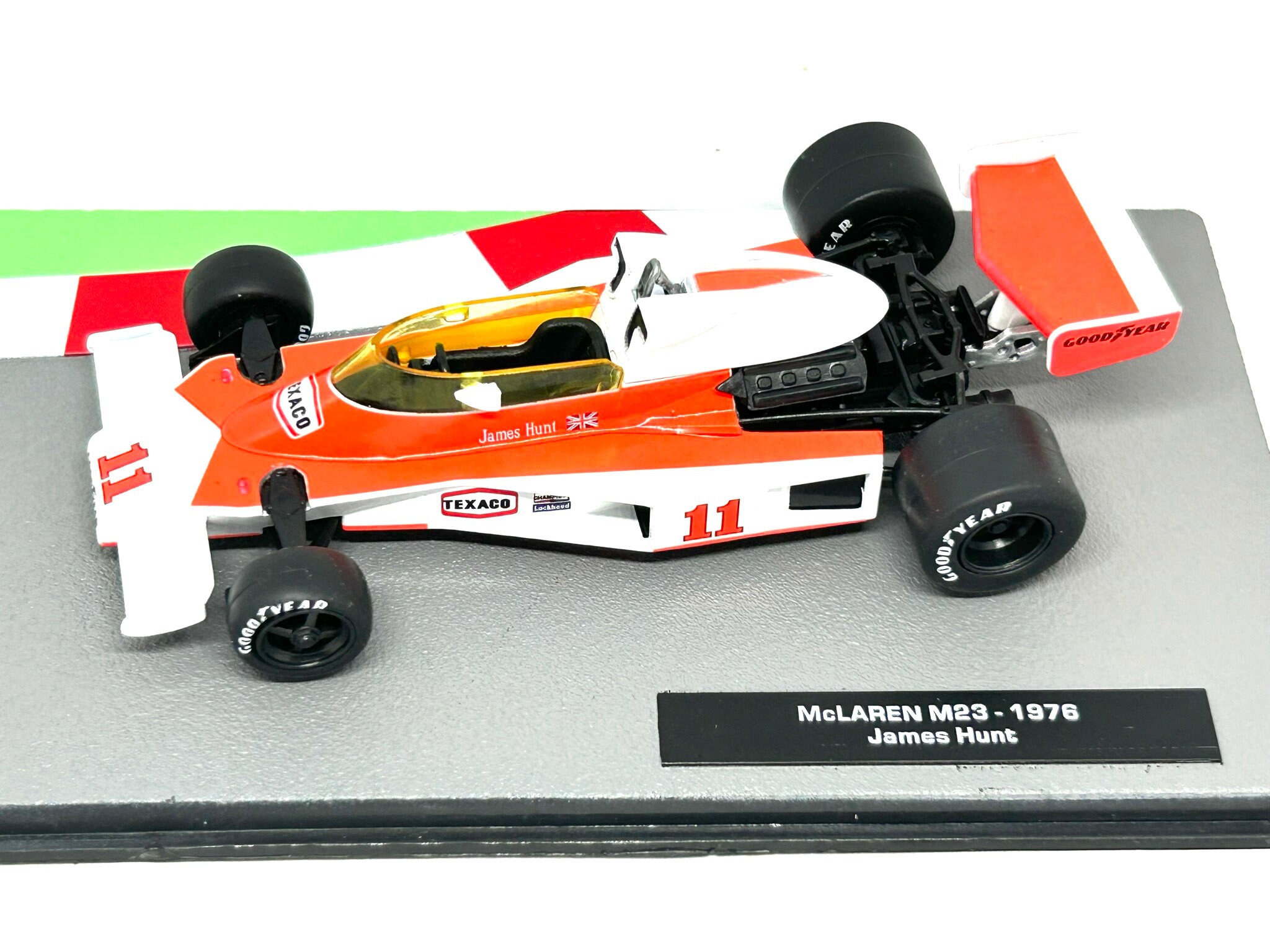 1:43 Modell von James Hunts McLaren M23 F1 Auto von 1976, Formel 1 
