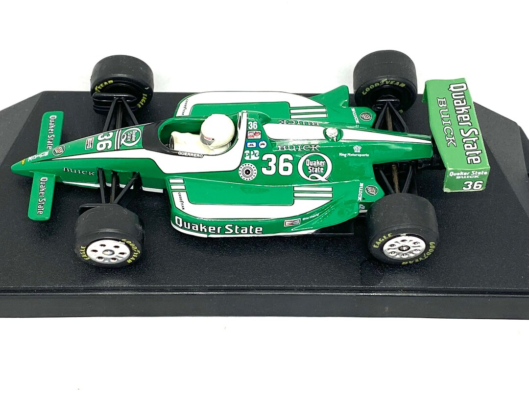 Vintage 143 Scale Onyx Model of a Quaker State Lola Indycar Etsy