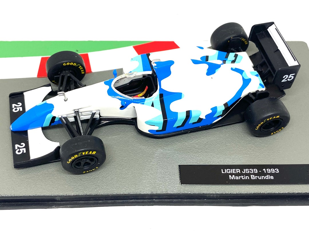 Spark Ligier JS39 F1 1993 – Martin Brundle GP Afrique Du Sud – Échelle 1/43 – Miniature De Collection