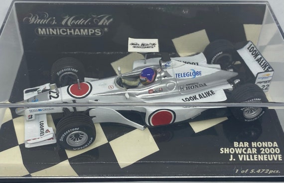 Limited Edition 1:43 Scale Minichamps Model of a BAR Honda F1 - Etsy