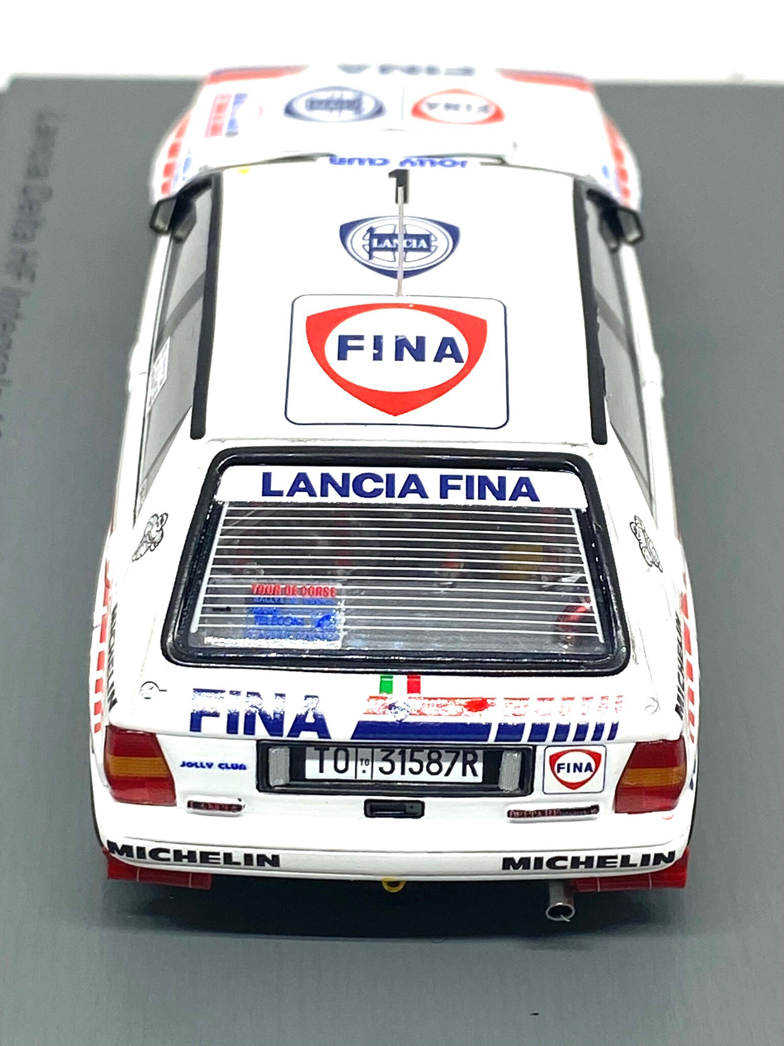 Stunning 1:43 Scale Spark Model of a Lancia Delta Rally Car as