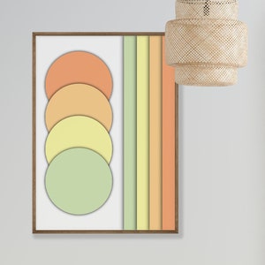 Geometric Wall Art, Digital Print, Digital Download, Abstract Artwork, Digital Art, Abstract Art, Interior Design. Modern Art