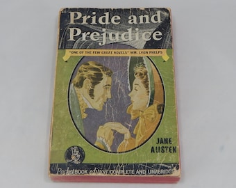 Pride & Prejudice by Jane Austen Pocket Book 1941