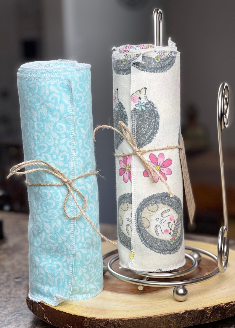 Paperless Paper Towels Reusable Paper Towels Ecofriendly Etsy