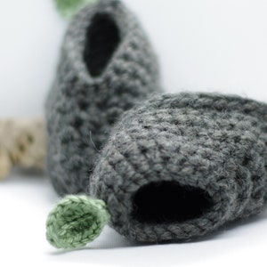 Baby Crochet PATTERN, Baby Booties, Baby Slippers, Baby Shoes, Crochet Leaf, Quick Crochet Pattern