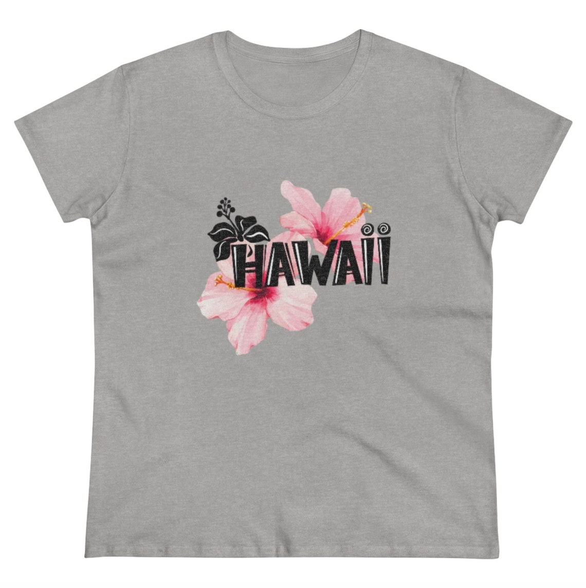 Hawaii Womens T-shirt Womens Tops Womens Shirt Ladies | Etsy